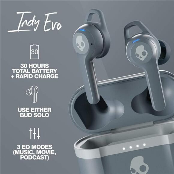 Wireless Earbuds Bluetooth Headphones Mic 30Hr Battery for iPhone Android Gym - Picture 3 of 7